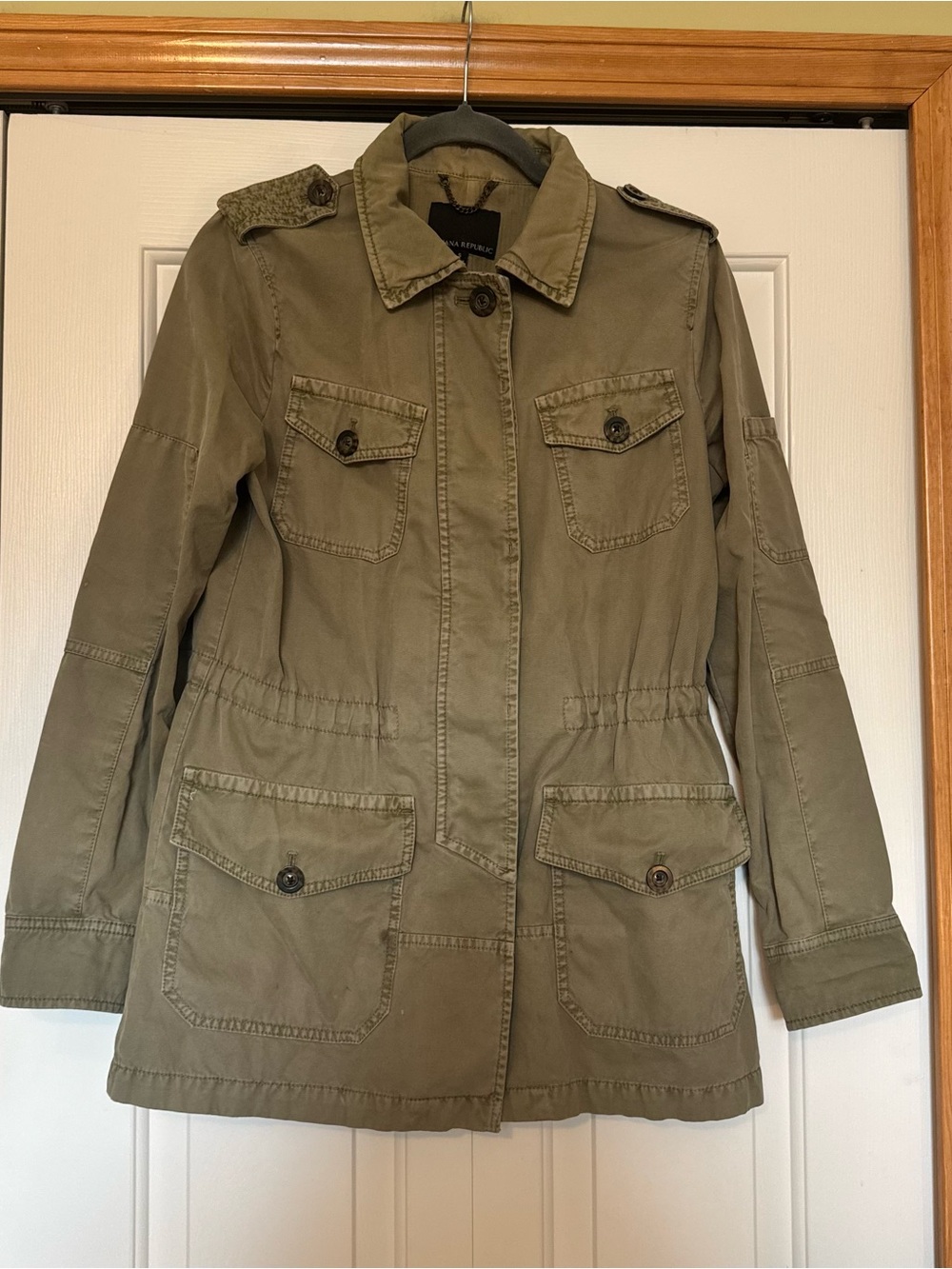 Banana Republic Utility Military Jacket